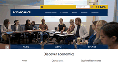 Desktop Screenshot of econ.ucdavis.edu