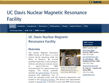 Tablet Screenshot of nmr.ucdavis.edu