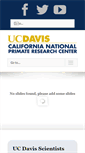 Mobile Screenshot of cnprc.ucdavis.edu