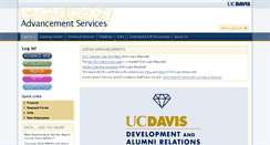 Desktop Screenshot of ais.ucdavis.edu