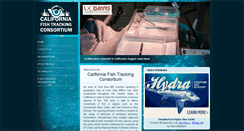 Desktop Screenshot of californiafishtracking.ucdavis.edu
