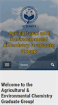 Mobile Screenshot of agchem.ucdavis.edu
