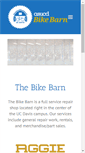 Mobile Screenshot of bikebarn.ucdavis.edu