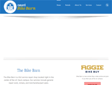 Tablet Screenshot of bikebarn.ucdavis.edu