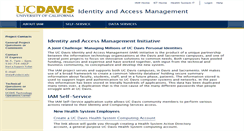 Desktop Screenshot of iam.ucdavis.edu