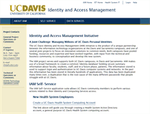 Tablet Screenshot of iam.ucdavis.edu
